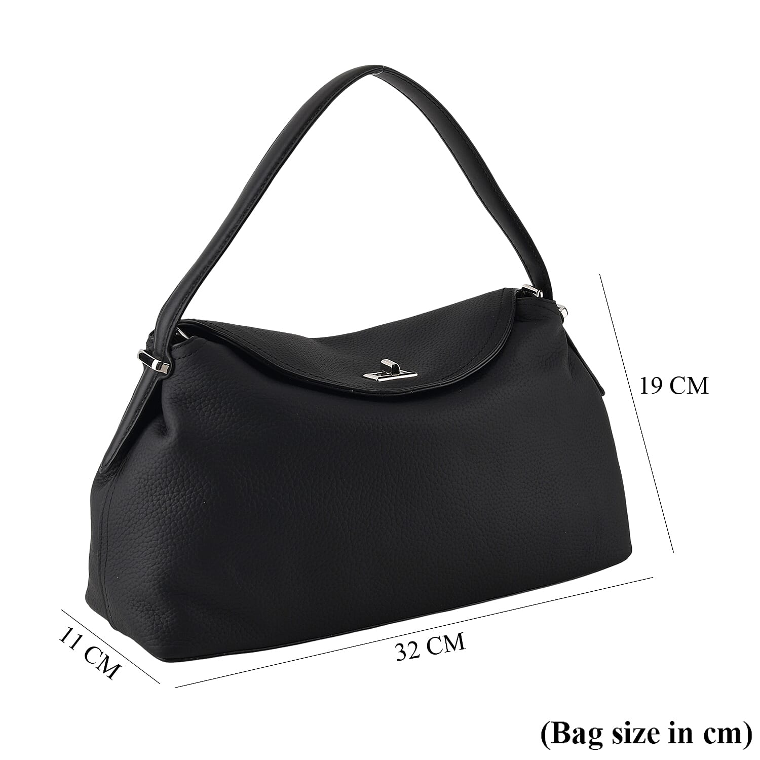 Crossbody Bag (Size - One Size) - Black & Coffee