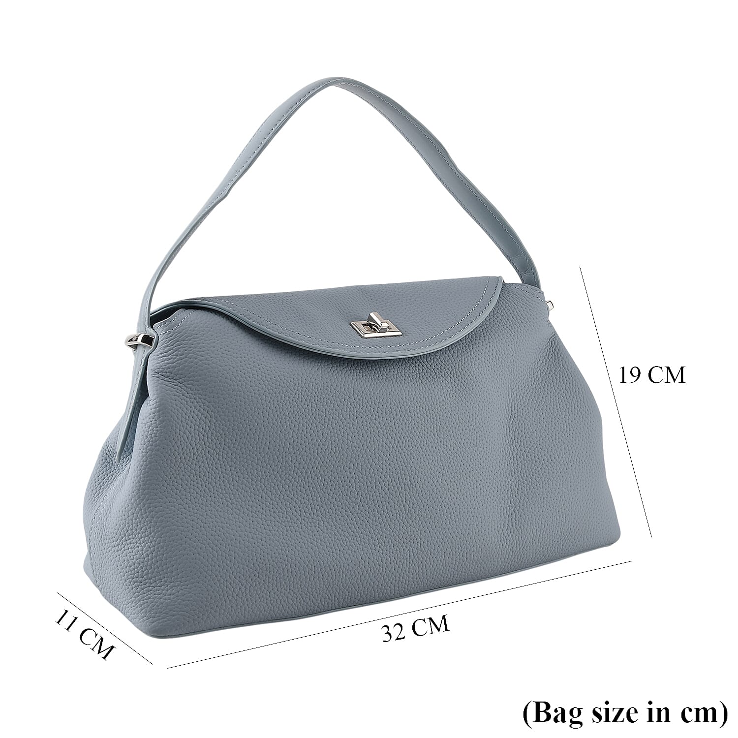 Crossbody Bag (Size - One Size) - Blue & Coffee