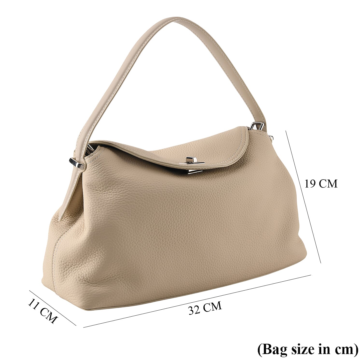 Crossbody Bag (Size - One Size) - Beige & Coffee