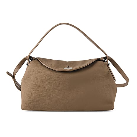 Crossbody Bag (Size - One Size) - Gray & Coffee