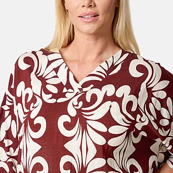 https://tjcuk.sirv.com/Products/85/6/8565839/Chilli-Charm-Floral-Baroque-Print-Blouse-Size-M-L-14-18-Coffee_8565839_3.jpg?w=342&h=342