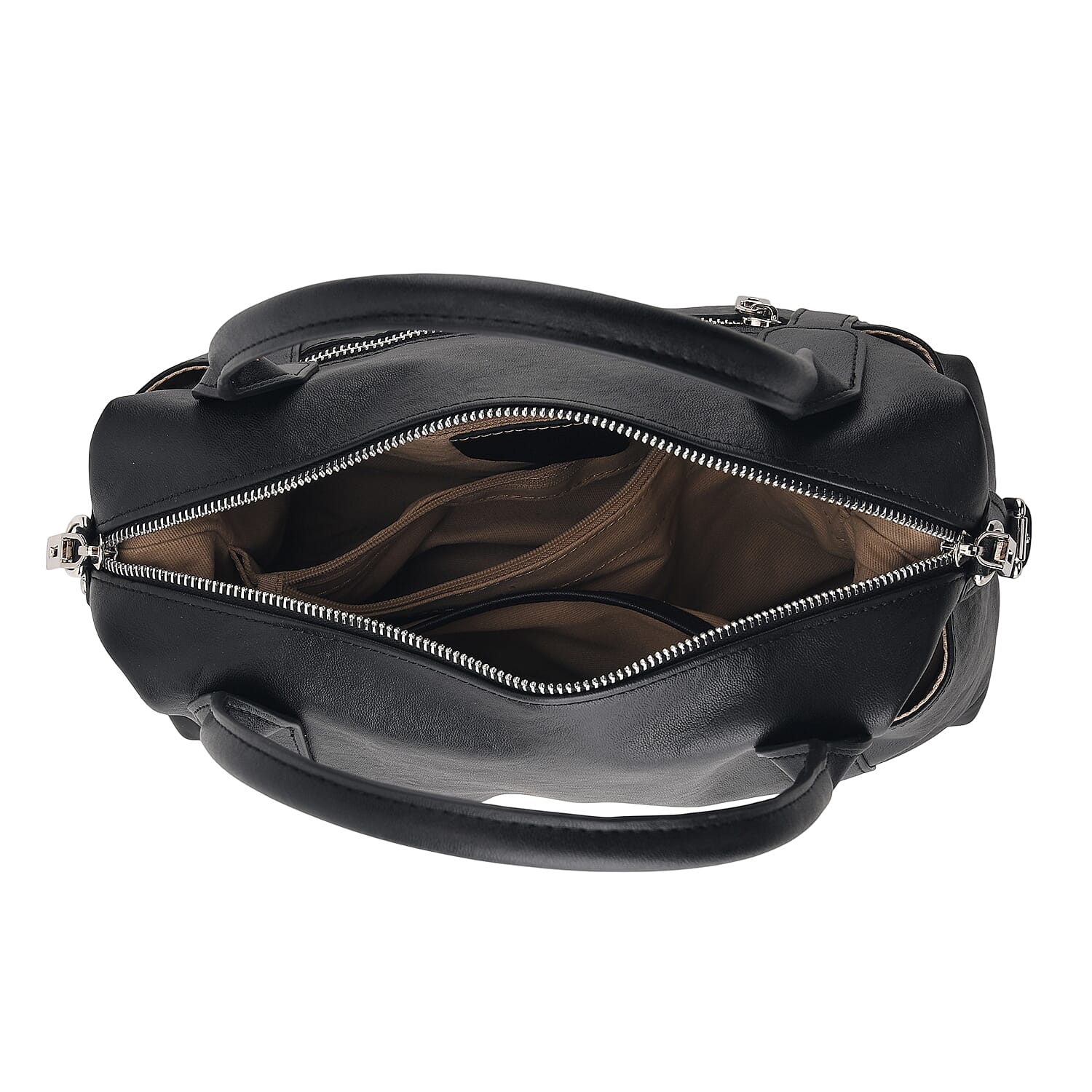 Crossbody Bag (Size - One Size) - Black & Coffee