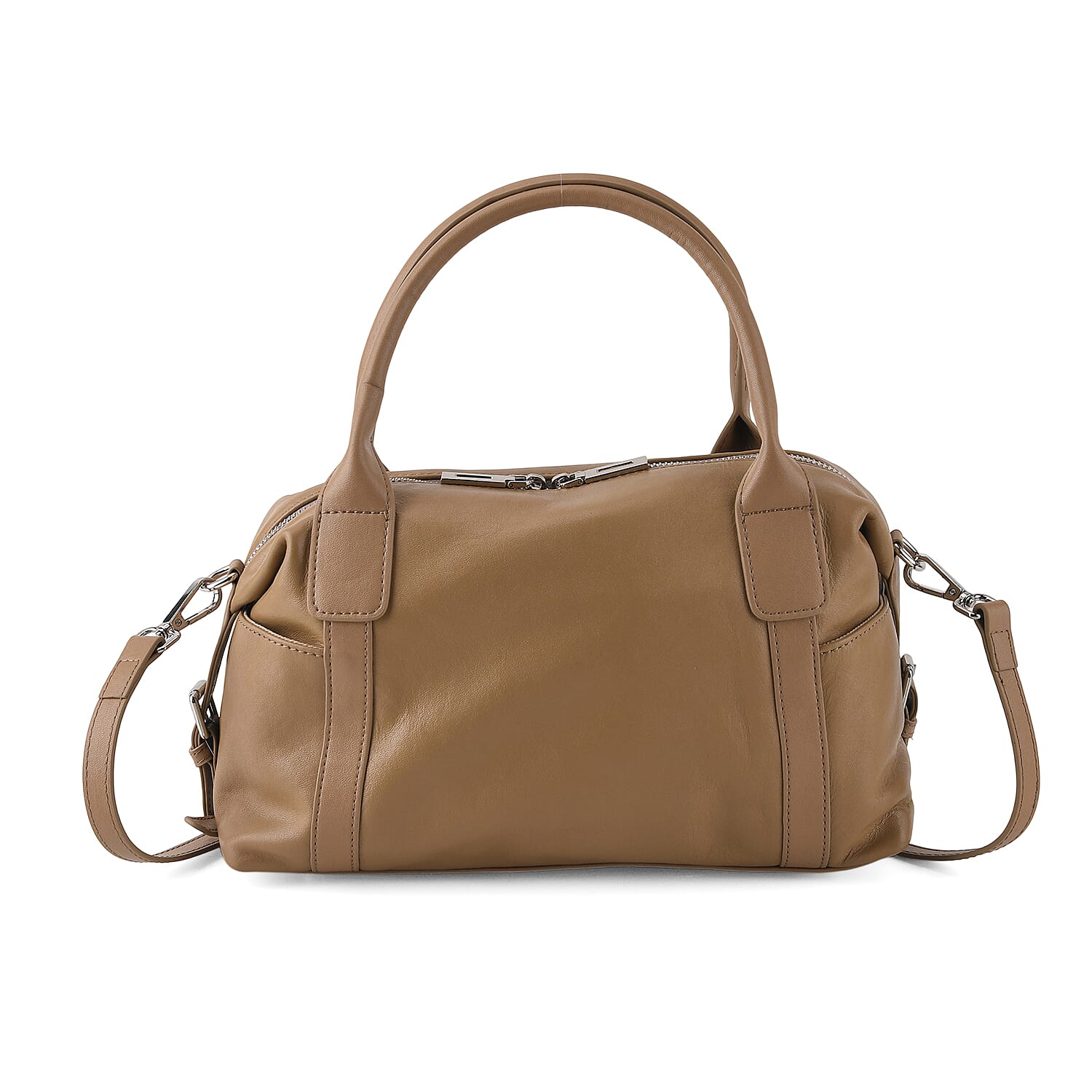 Crossbody Bag (Size - One Size) - Khaki & Coffee
