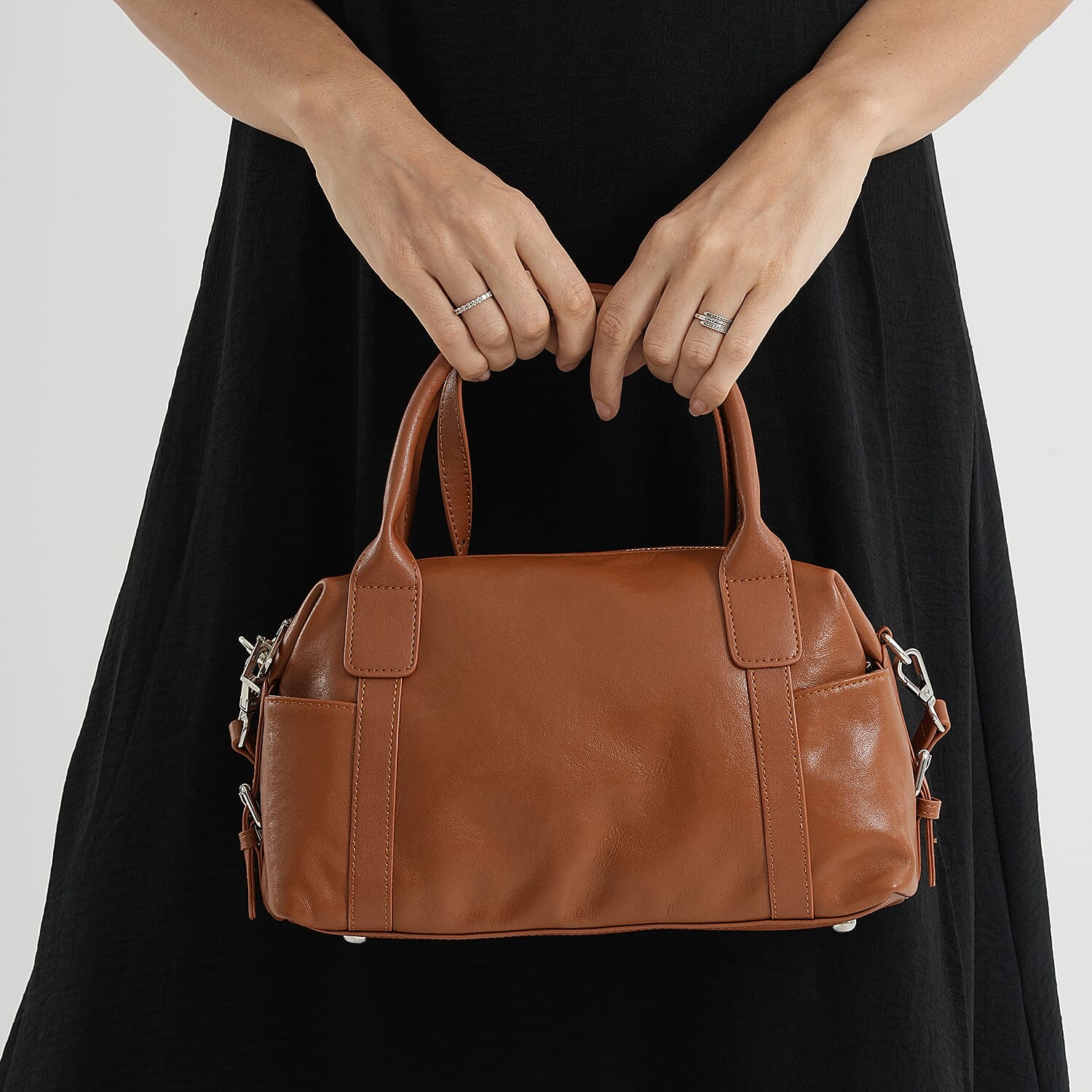 Crossbody Bag (Size - One Size) - Brown & Coffee