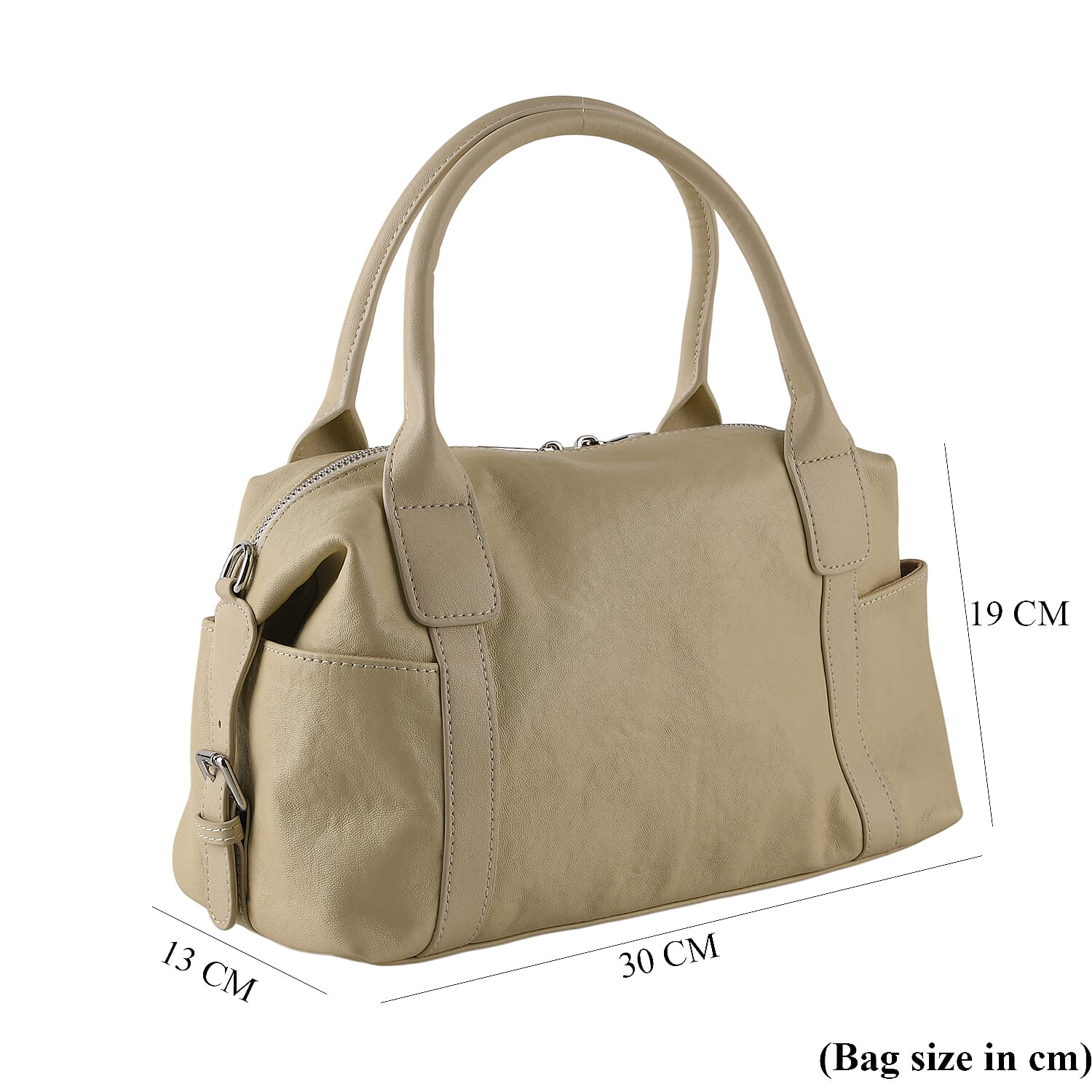 Crossbody Bag (Size - One Size) - Beige & Coffee