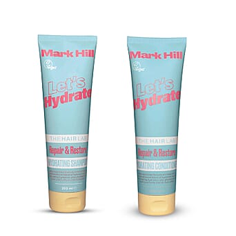 https://tjcuk.sirv.com/Products/85/6/8566303/2-Piece-Set-Mark-Hill-Lets-Hydrate-Hydrating-Shampoo-Conditioner-250-m_8566303.jpg?w=342&h=342