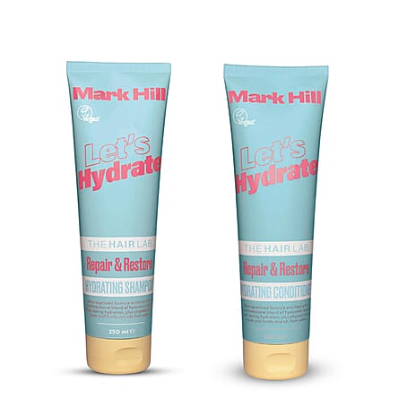 2 Piece Set- Mark Hill Let's Hydrate Hydrating Shampoo & Conditioner - 250 ml Each