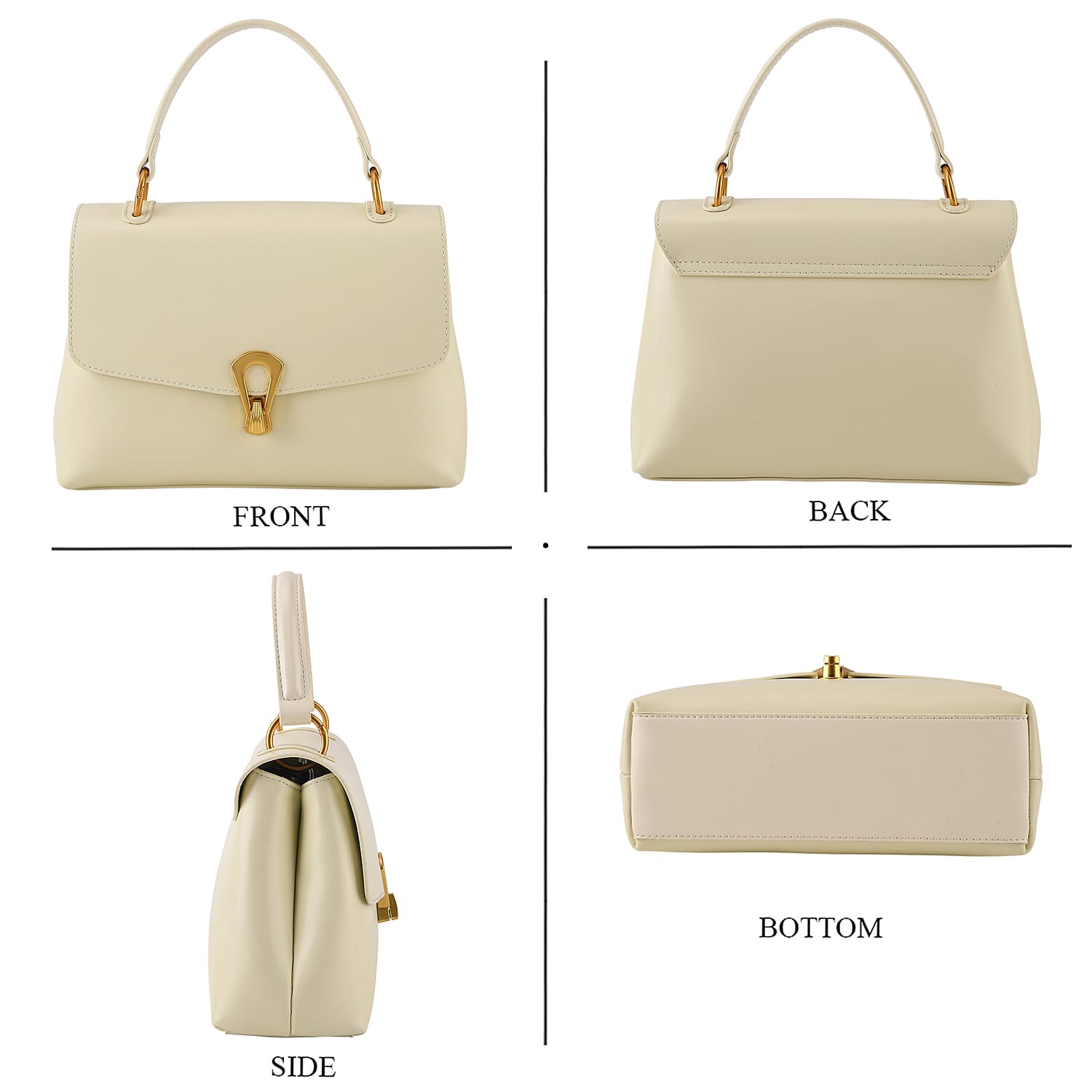Crossbody Bag (Size - One Size) - White & Black