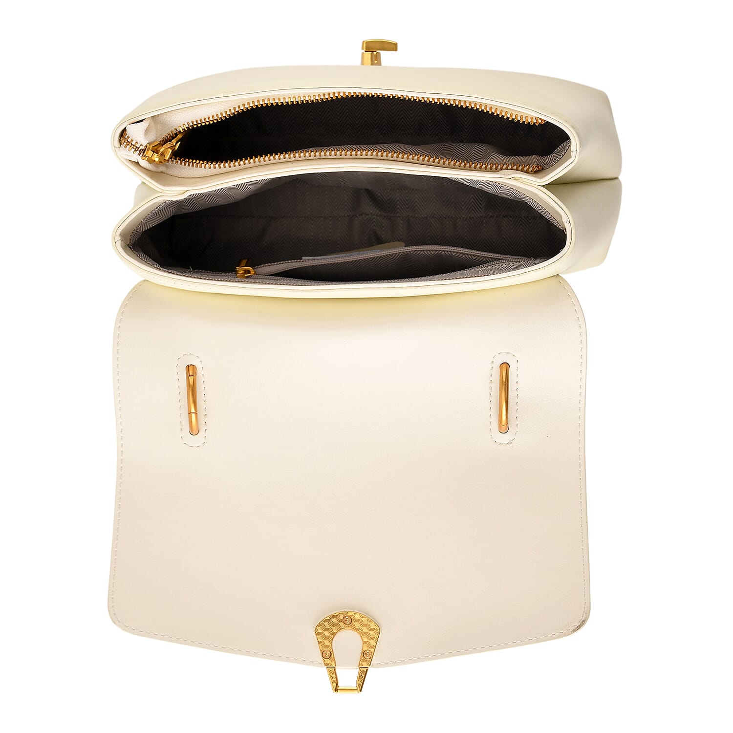 Crossbody Bag (Size - One Size) - White & Black