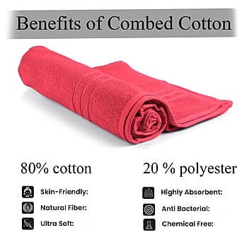 https://tjcuk.sirv.com/Products/85/6/8566674/LIVMORE-Cotton-Solid-Towel-Size-88x1-cm-Coral-Red_8566674_3.jpg?w=342&h=342