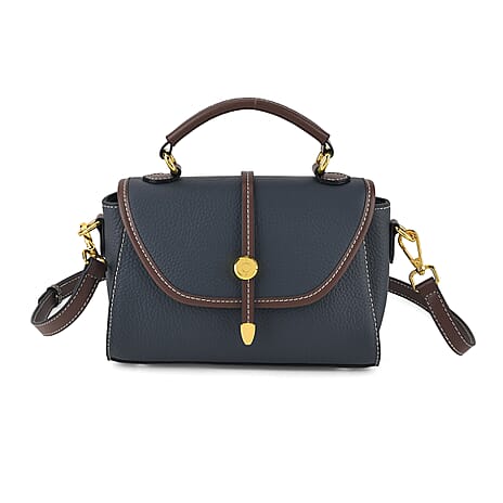 Crossbody Bag (Size - One Size) - Dark Blue & Black