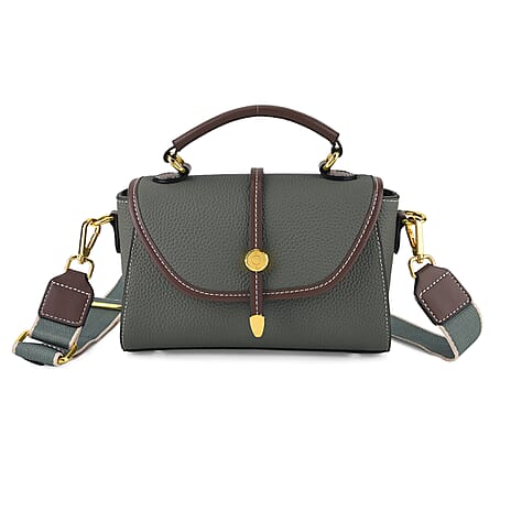 Crossbody Bag (Size - One Size) - Green & Black