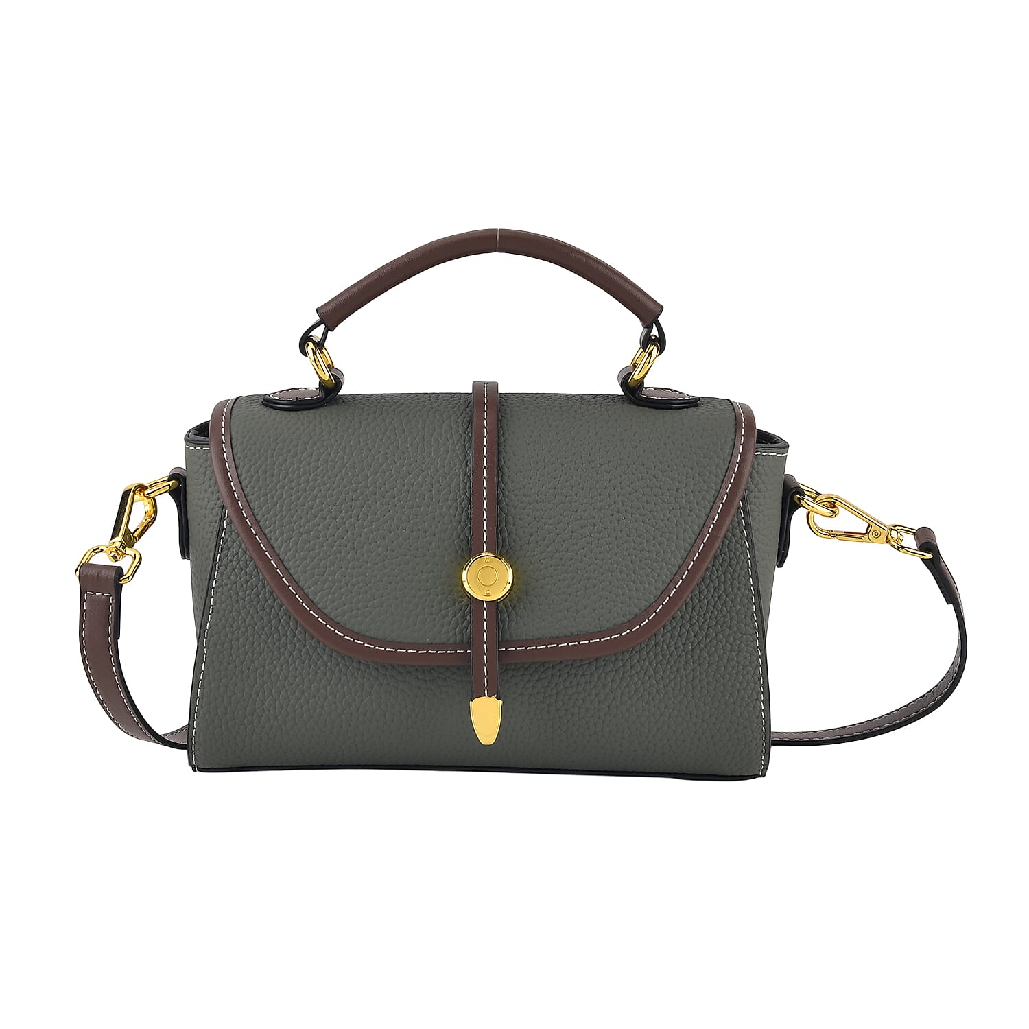 Crossbody Bag (Size - One Size) - Green & Black