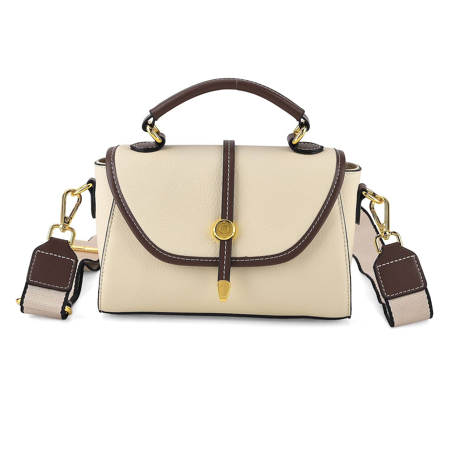 Crossbody Bag (Size - One Size) - White & Black