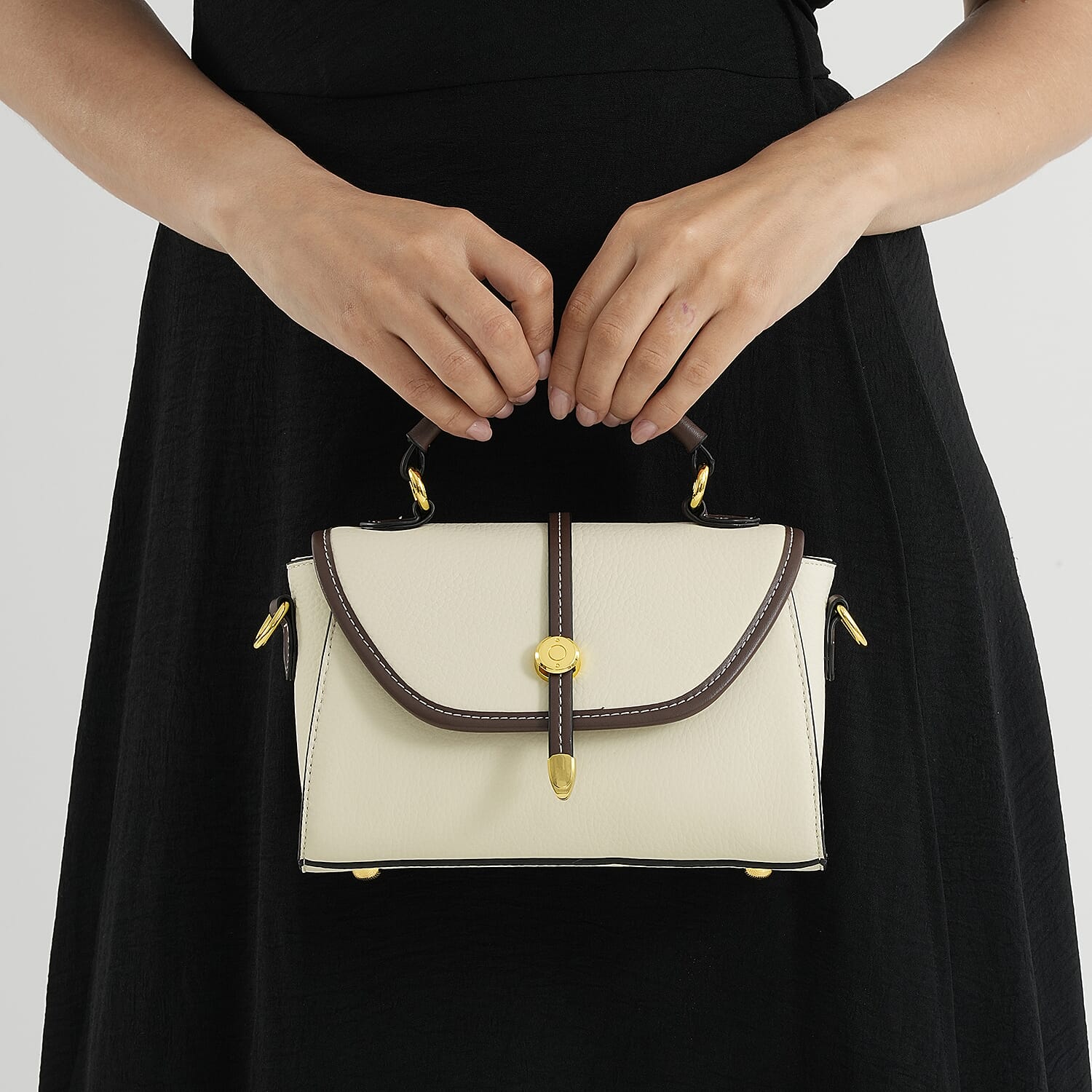 Crossbody Bag (Size - One Size) - White & Black