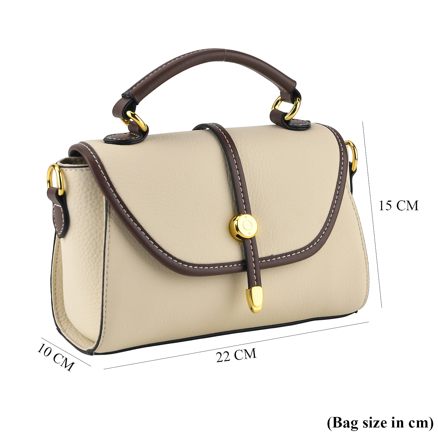 Crossbody Bag (Size - One Size) - White & Black