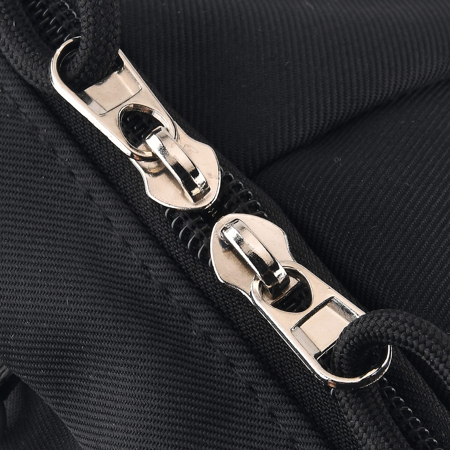 Patterned Backpack (Size 25x5x36 cm) - Black
