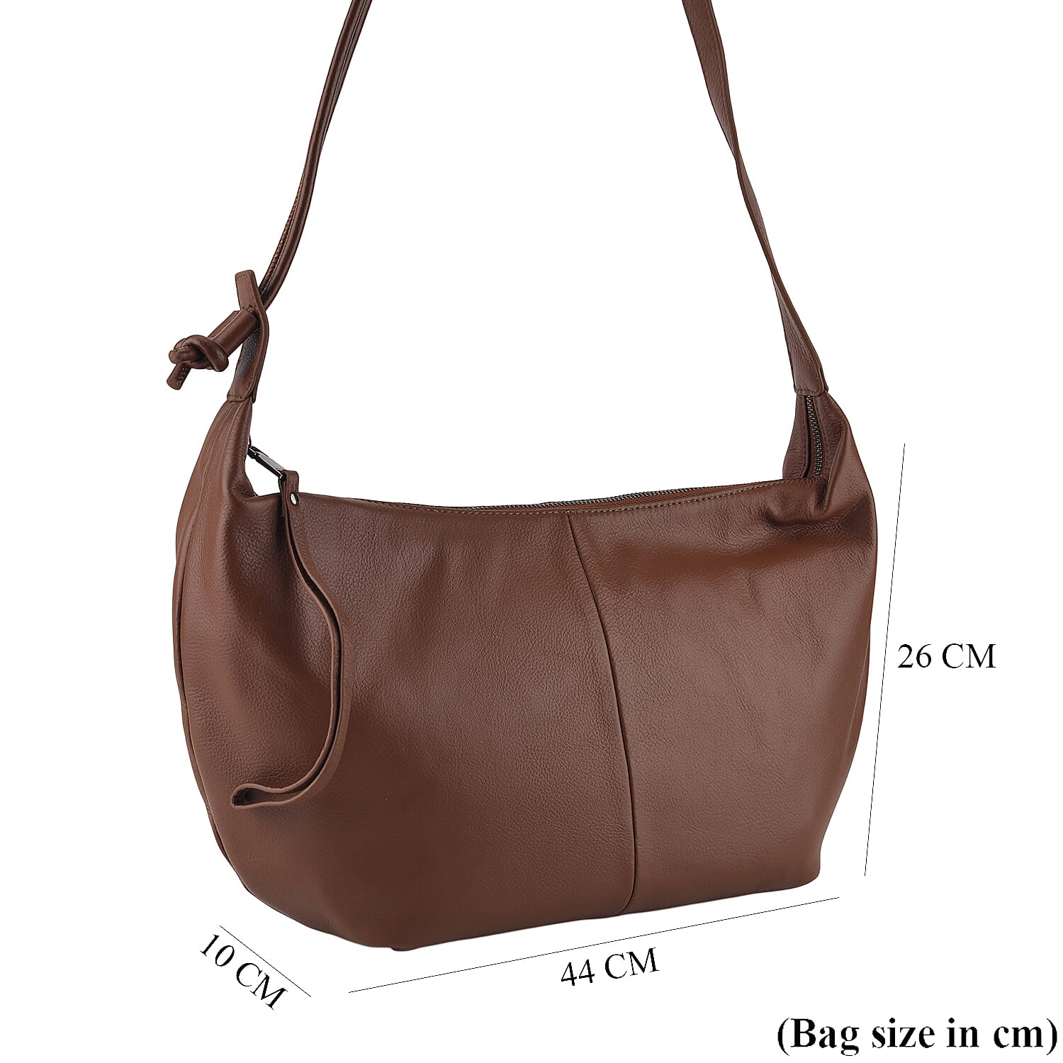 Crossbody Bag (Size - One Size) - Brown