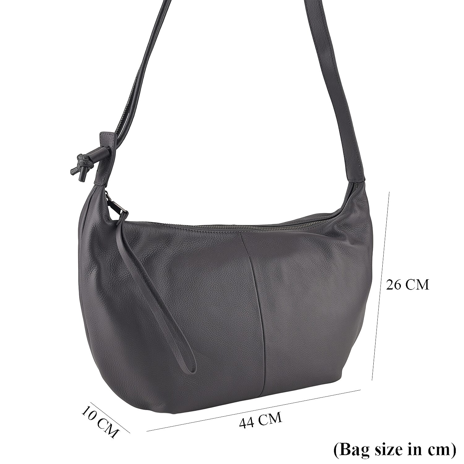 Crossbody Bag (Size - One Size) - Grey
