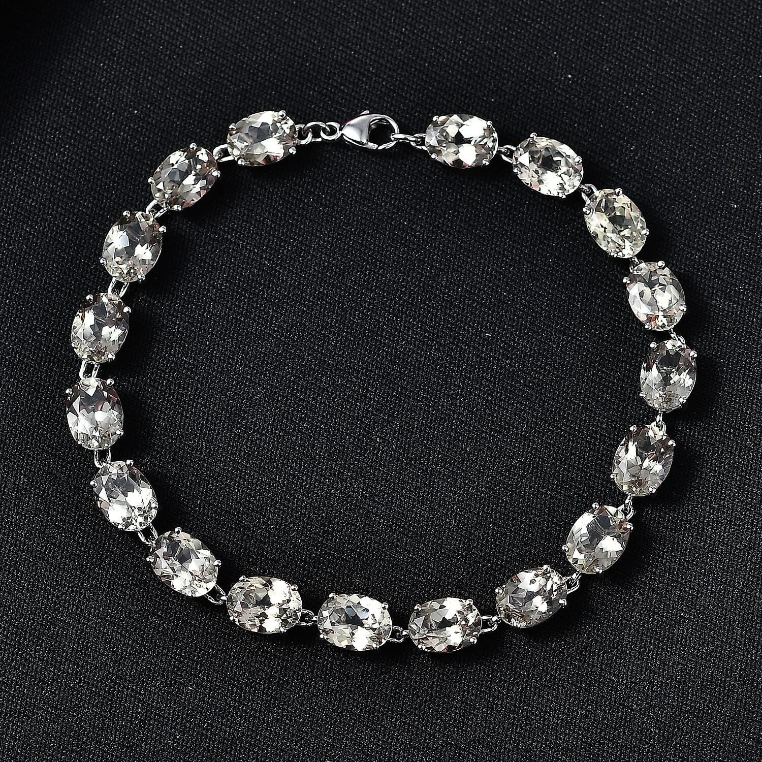 TJC 20TH BIRTHDAY SPECIAL- RHAPSODY  18K Yellow Gold AAAA Natural Turkizite Bracelet (Size - 7.5). Total Wt 27.55 Cts