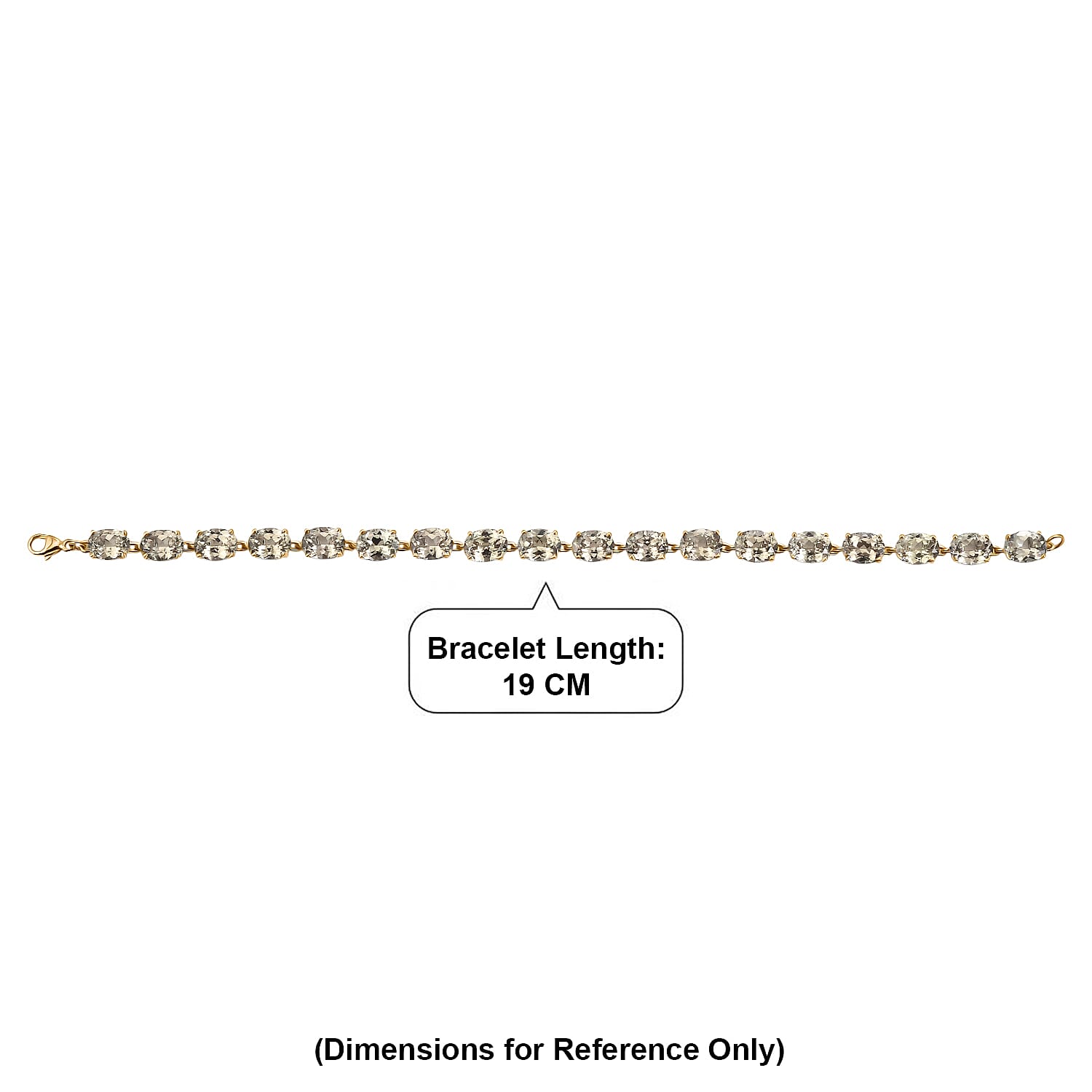 TJC 20TH BIRTHDAY SPECIAL- RHAPSODY  18K Yellow Gold AAAA Natural Turkizite Bracelet (Size - 7.5). Total Wt 27.55 Cts