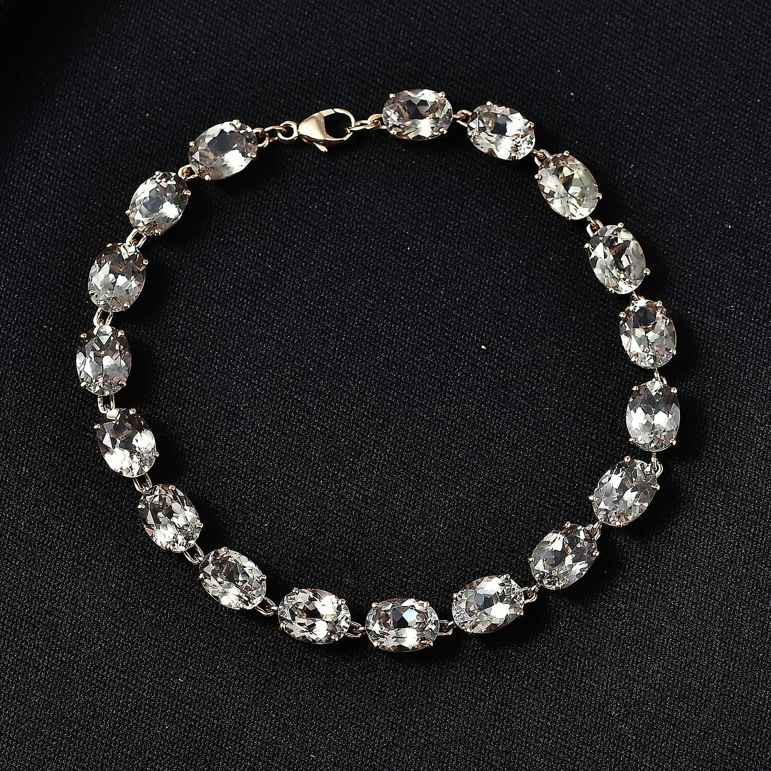 Rhapsody - 950 Platinum AAAA Turkizite Cluster Bracelet (Size - 7.5) 27.56 Ct, Platinum Wt.10.72 Gms