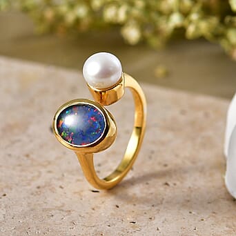 https://tjcuk.sirv.com/Products/85/6/8568028/D-Joy-Boulder-Opal-Triplet-Fresh-Water-Pearl-Ring-in-Yellow-Gold-Plate_8568028_2.jpg?w=342&h=342