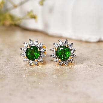 https://tjcuk.sirv.com/Products/85/6/8569931/D-Joy-Natural-Chrome-Diopside-White-Zircon-Halo-Earring-with-Push-Back_8569931_2.jpg?w=342&h=342