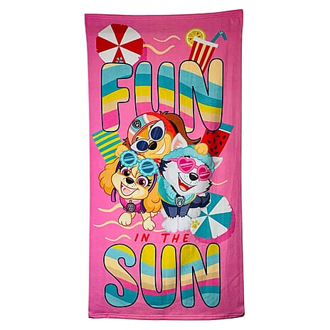 Fun at the Sun Beach Towel - Multi Colour