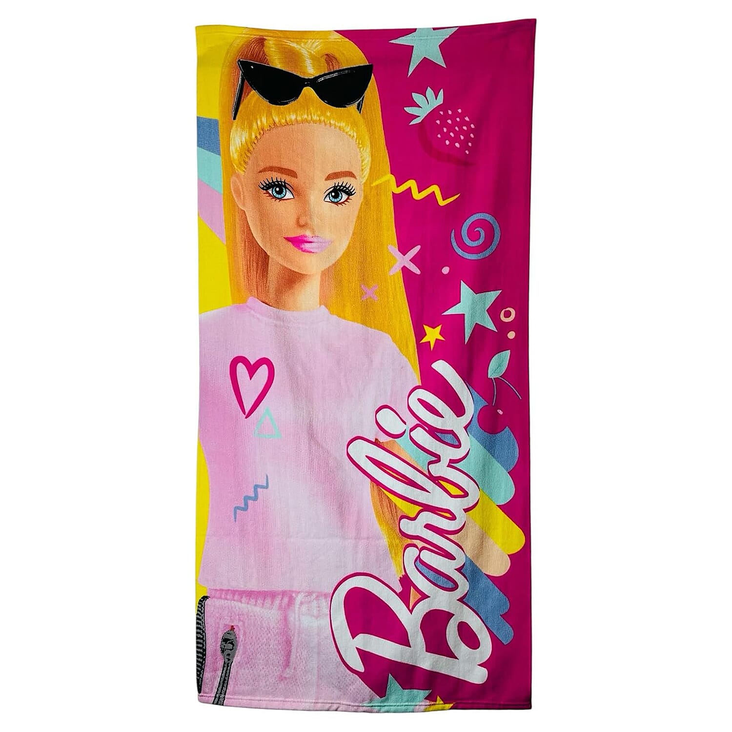 Barbie Kids Beach Towel - Pink