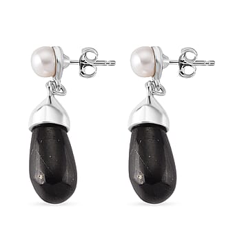 https://tjcuk.sirv.com/Products/85/7/8570373/White-Fresh-Water-Pearl-Shungite-Drop-Earring-with-Push-Back-in-White-_8570373_3.jpg?w=342&h=342