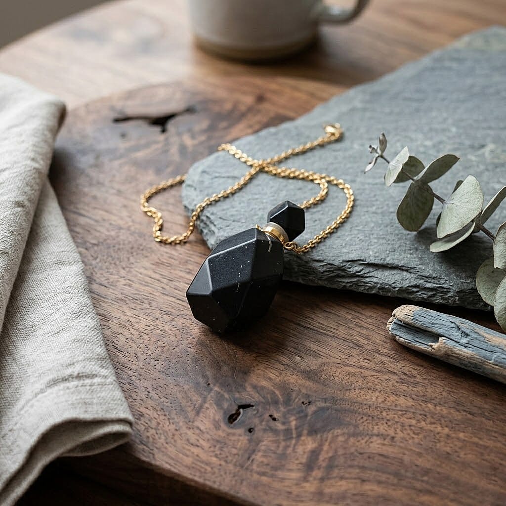 Shungite Adjustable Necklace (Size - 24-2 Ext) 90.00 Ct.