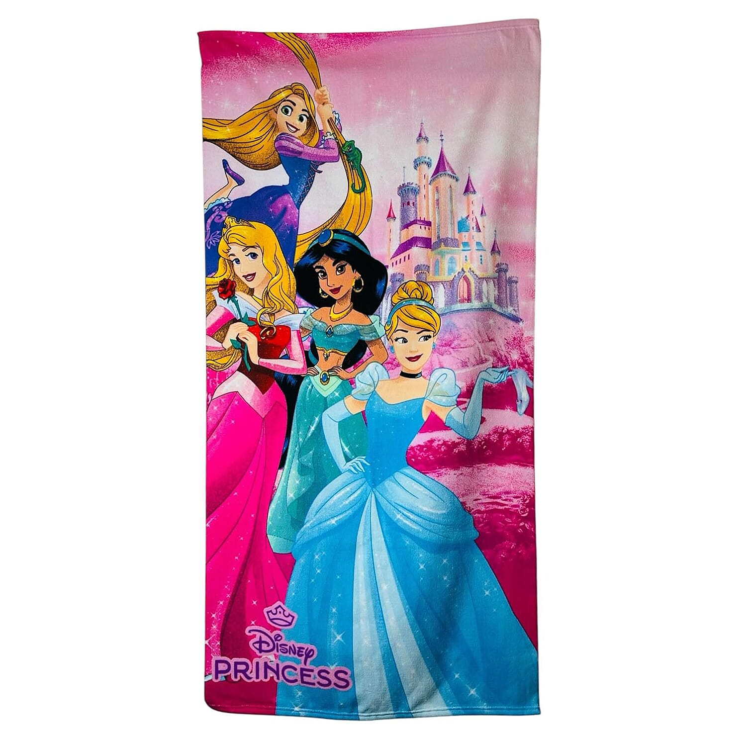 Disney Princess Kids Beach Towel - Multi Colour