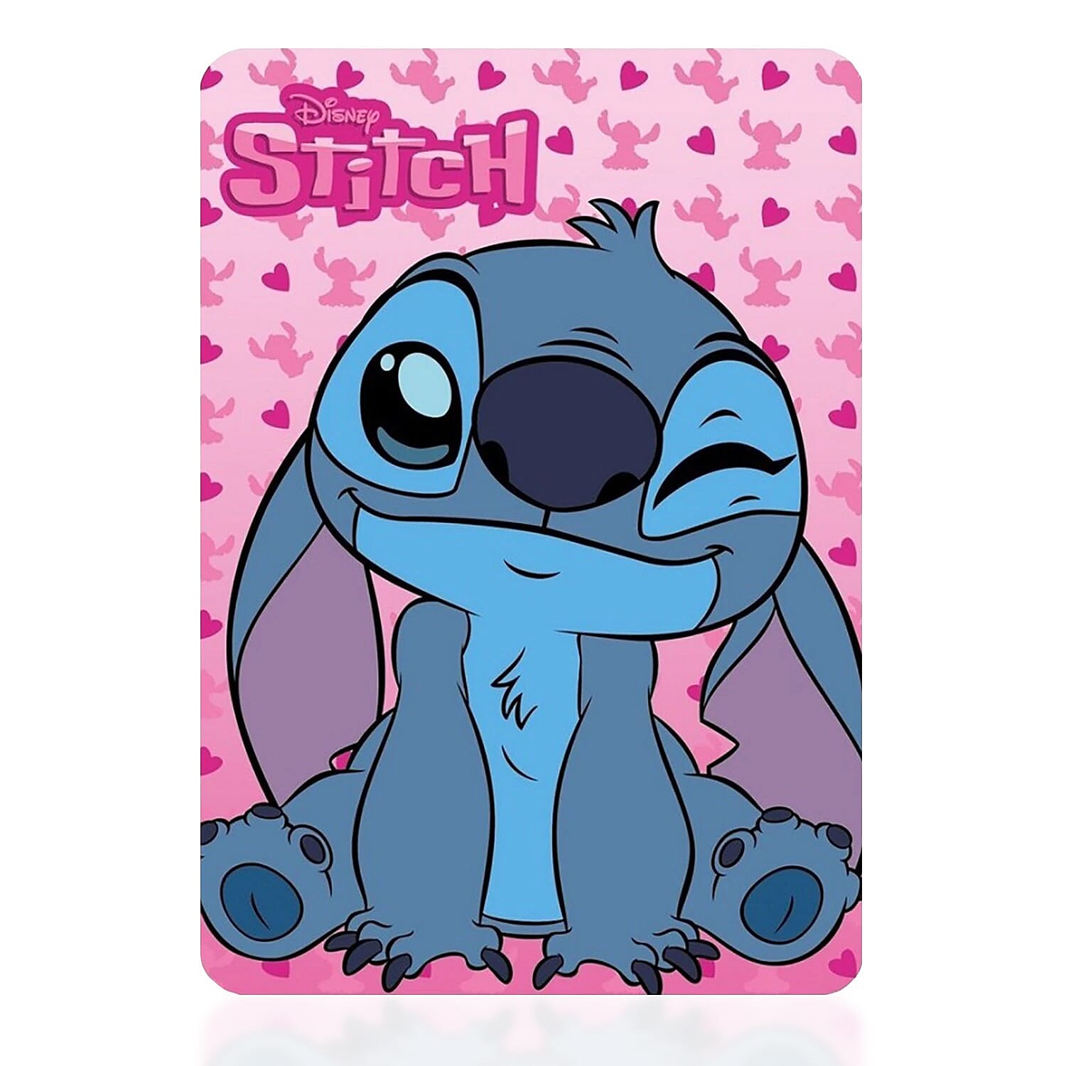 Stitch Kids Throw - Grey