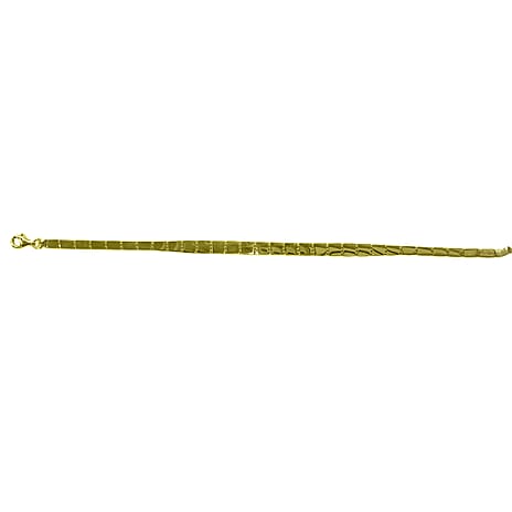Live From Vegas - 9K Yellow Gold Bracelet (Size - 7.5) with Lobster Clasp