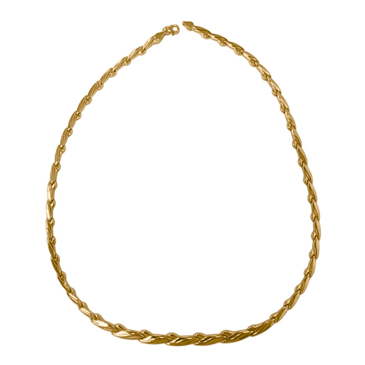 9K Yellow Gold Necklace (Size - 20) with Lobster Clasp, Gold Wt.8.80 Gms