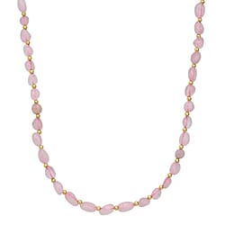 Citrine Adjustable Beads Necklace (Size - 24-1 Ext) 100.00 Ct.