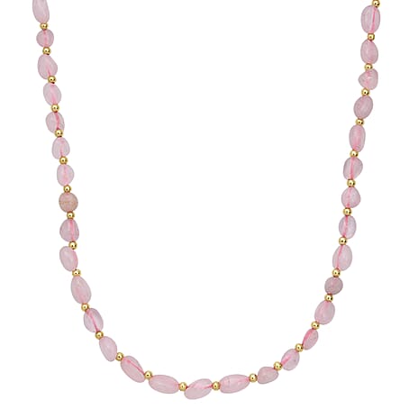 Rose Quartz Beads Necklace  100.000  Ct.