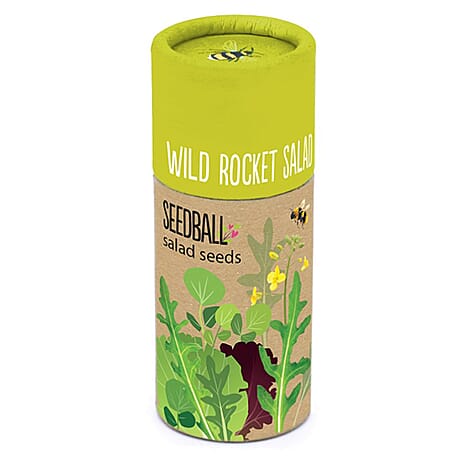 Wild Rocket Salad Seed Ball Tube