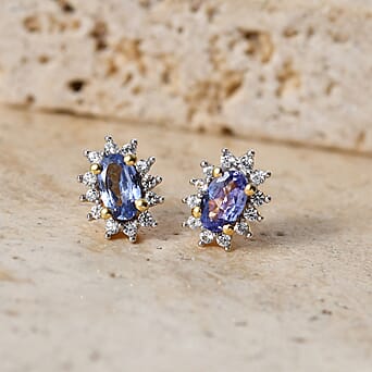 https://tjcuk.sirv.com/Products/85/7/8572145/D-Joy-Tanzanite-White-Zircon-Halo-Earring-with-Push-Post-in-Yellow-Gol_8572145_2.jpg?w=342&h=342