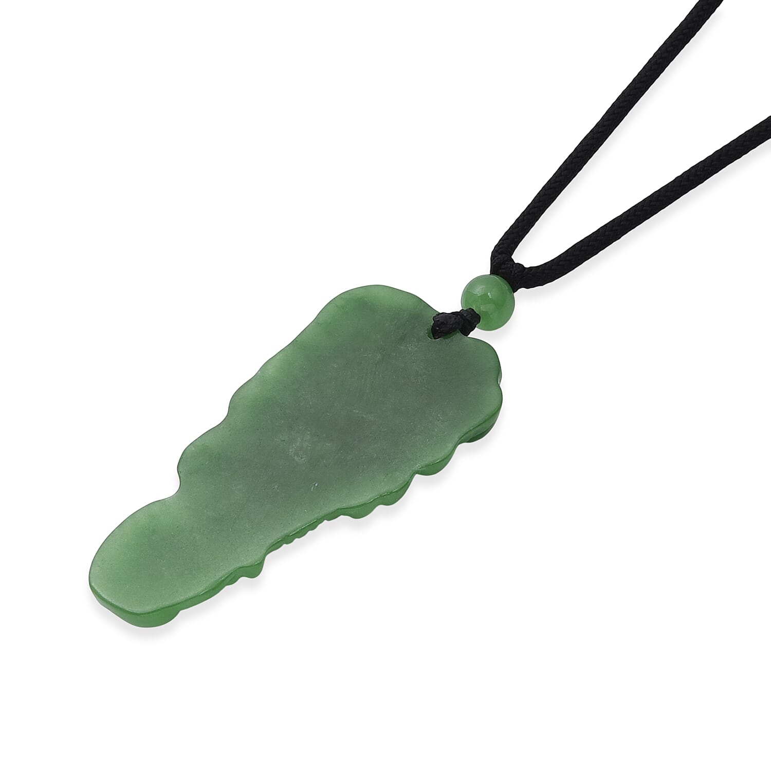 Green Jade Stone Necklace  145.000  Ct.