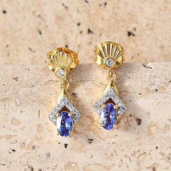 https://tjcuk.sirv.com/Products/85/7/8572269/D-Joy-AAA-Tanzanite-White-Zircon-Dangling-Earring-with-Push-Post-in-Ye_8572269_2.jpg?w=342&h=342