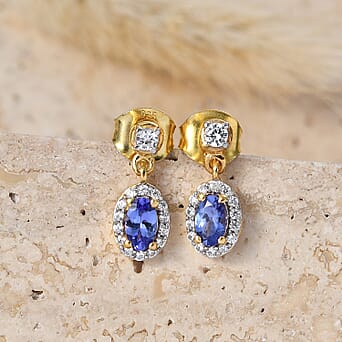 https://tjcuk.sirv.com/Products/85/7/8572710/D-Joy-AAA-Tanzanite-White-Zircon-Oval-Halo-Drop-Earring-with-Push-Post_8572710_2.jpg?w=342&h=342