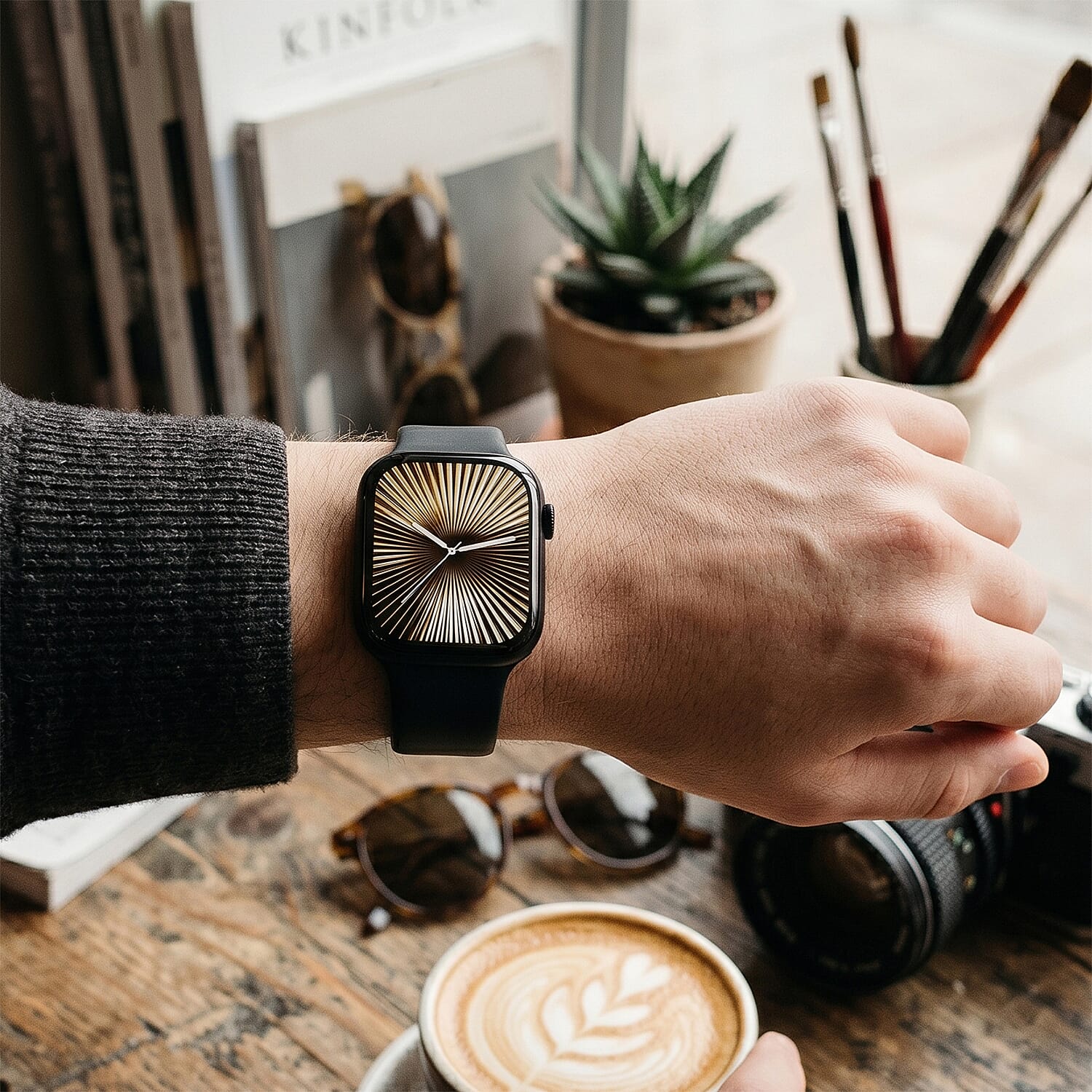 CONNECTPRO HW X PRO 2.01inch Smartwatch with Bluetooth 5.2, Wireless Charging - IP67 Waterproof