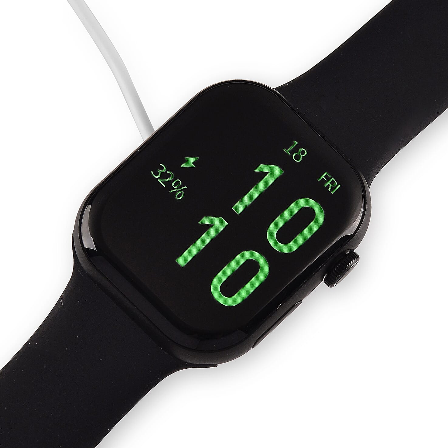 CONNECTPRO HW X PRO 2.01inch Smartwatch with Bluetooth 5.2, Wireless Charging - IP67 Waterproof