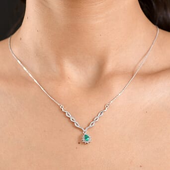 https://tjcuk.sirv.com/Products/85/7/8573332/D-Joy-Lab-Grown-Columbian-Emerald-White-Zircon-Necklace-Size-20-in-Rho_8573332_1.jpg?w=342&h=342