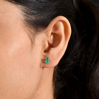 https://tjcuk.sirv.com/Products/85/7/8573356/Luxuriant-Lab-Grown-Columbian-Emerald-Earring-with-Push-Post-in-Platin_8573356_1.jpg?w=342&h=342