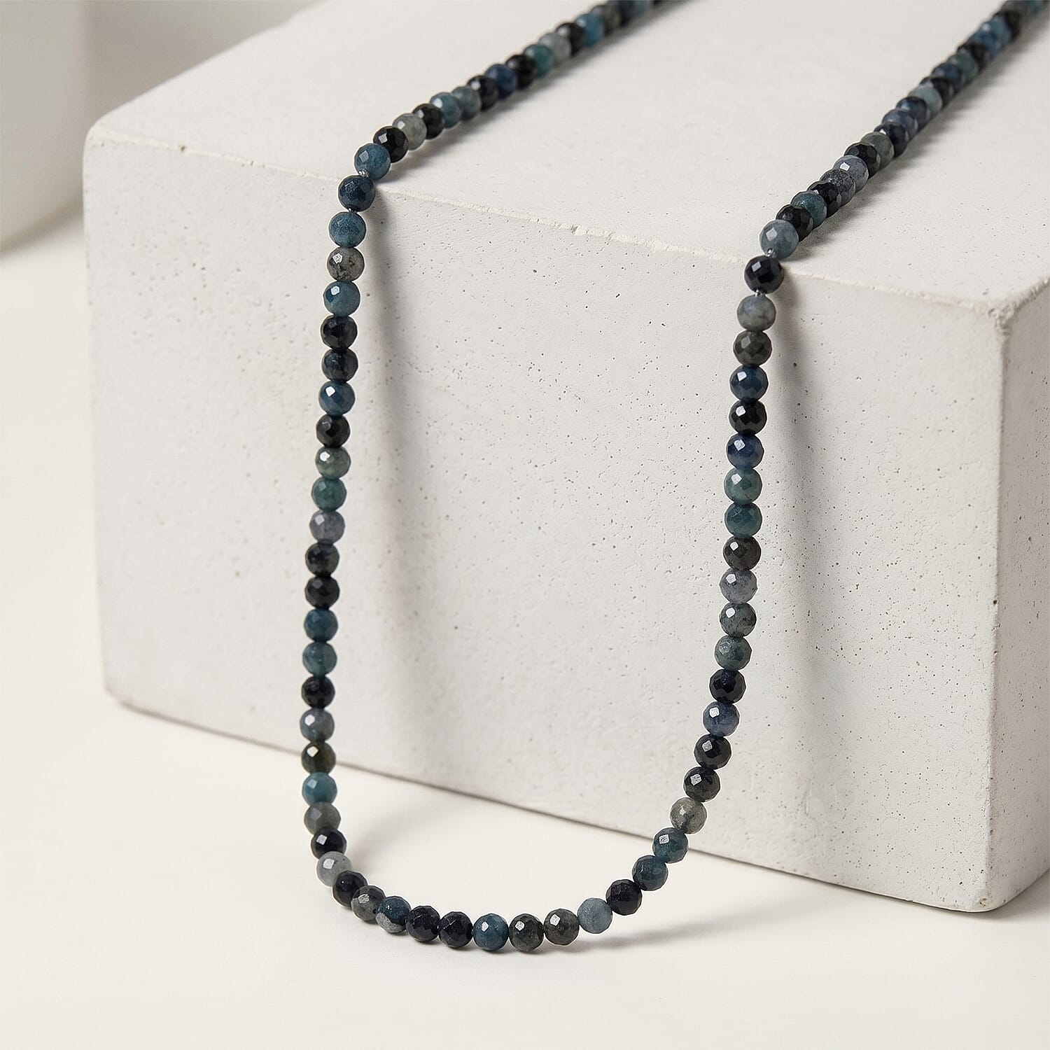 Lagoon Tourmaline Adjustable  Necklace (Size - 18-2 Ext) 25.00 Ct.