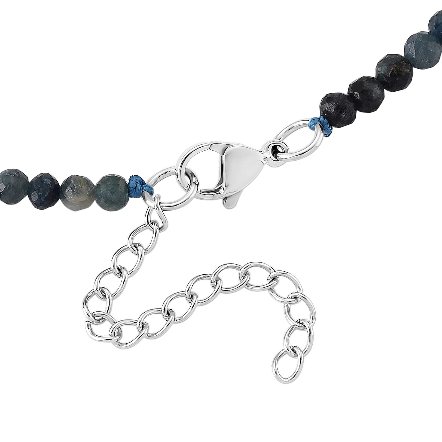 Lagoon Tourmaline Adjustable  Necklace (Size - 18-2 Ext) 25.00 Ct.