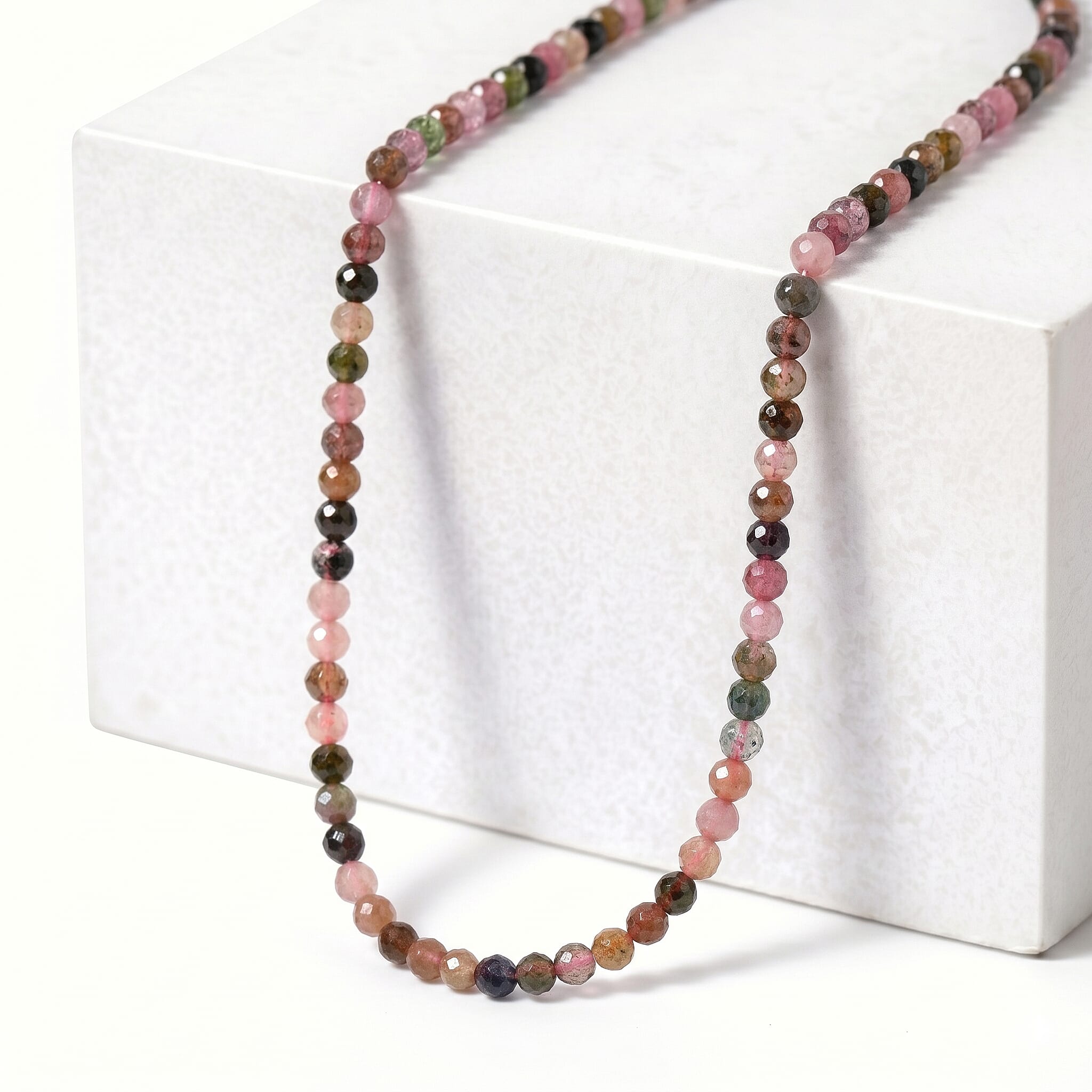 Multi Spinel Adjustable  Necklace (Size - 18-2 Ext)  75.00 Ct.